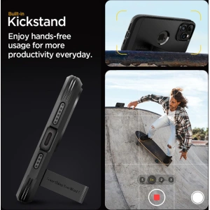 Etui Spigen Tough Armor Mag MagSafe Apple iPhone 15 Pro Black