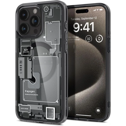 Kup Spigen Apple Husă Ultra Hybrid MagSafe iPhone 15 Pro Zero One - SPN3046 - {ean13} - Sklep Home Screen