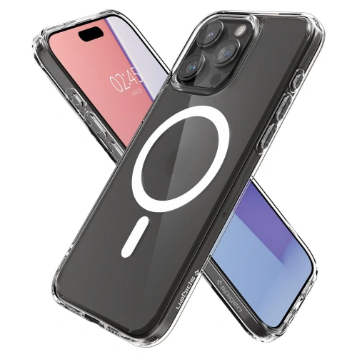 Kup Spigen Apple Carcasă Ultra Hybrid MagSafe iPhone 15 Pro Frost Clear - SPN3048 - {ean13} - Sklep Home Screen