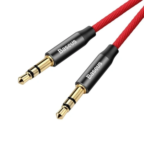 Kup Kabel audio mini jack 3,5mm AUX Baseus Yiven 1,5m (czerwony) - BSU367RED - {ean13} - Sklep Home Screen