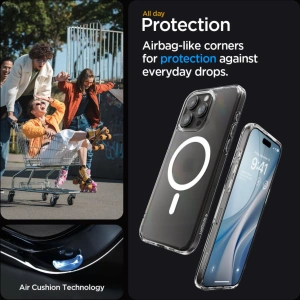 Etui Spigen Ultra Hybrid Mag MagSafe Apple iPhone 15 Pro Frost Clear