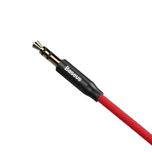 Kup Kabel audio mini jack 3,5mm AUX Baseus Yiven 1,5m (czerwony) - BSU367RED - {ean13} - Sklep Home Screen