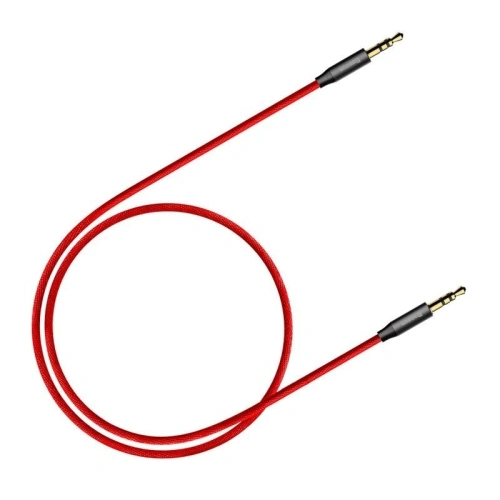 Kup Kabel audio mini jack 3,5mm AUX Baseus Yiven 1,5m (czerwony) - BSU367RED - {ean13} - Sklep Home Screen