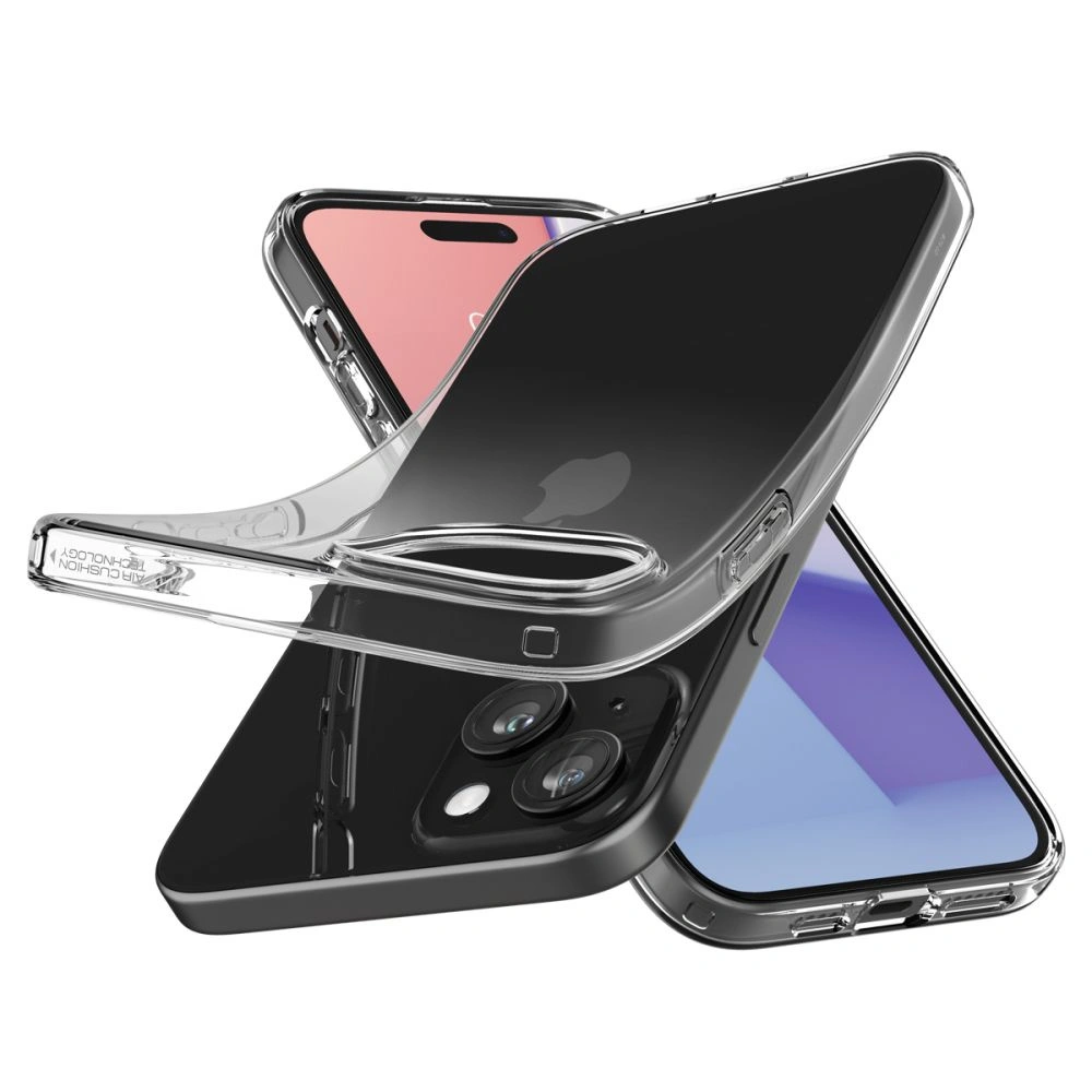 Etui Spigen Liquid Crystal Apple iPhone 15 Crystal Clear