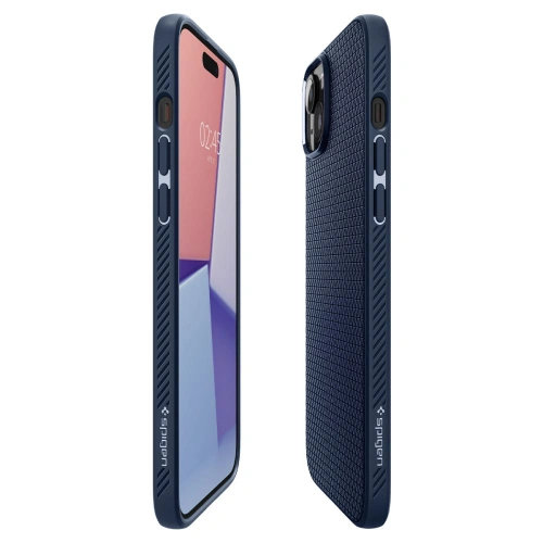 Kup Spigen Apple Carcasă Liquid Air iPhone 15 Navy Blue - SPN3055 - {ean13} - Sklep Home Screen