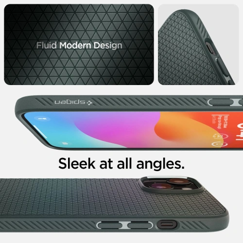 Kup Case Spigen Liquid Air Apple iPhone 15 Abyssgrün - SPN3056 - {ean13} - Sklep Home Screen