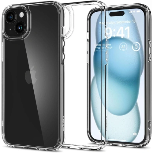 Kup Case Spigen Ultra Hybrid Apple iPhone 15 Crystal Clear - SPN3057 - {ean13} - Sklep Home Screen
