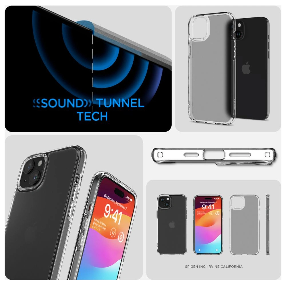 Etui Spigen Ultra Hybrid Apple iPhone 15 Frost Clear