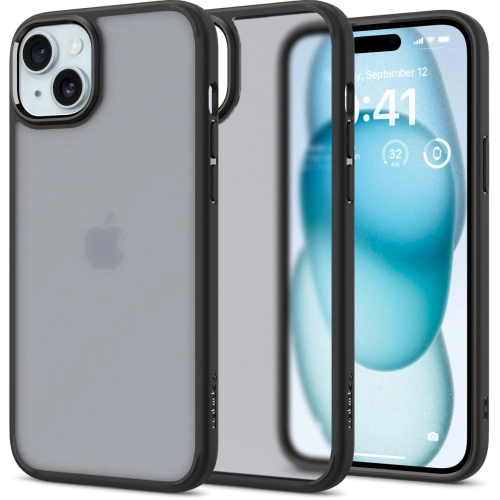 Kup Case Spigen Ultra Hybrid Apple iPhone 15 Frost Schwarz - SPN3059 - {ean13} - Sklep Home Screen