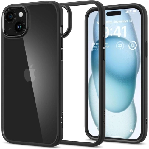 Kup Spigen Apple Carcasă Ultra Hybrid iPhone 15 Matte Black - SPN3060 - {ean13} - Sklep Home Screen