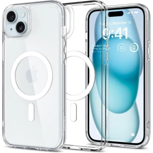 Etui Spigen Ultra Hybrid Mag MagSafe Apple iPhone 15 White