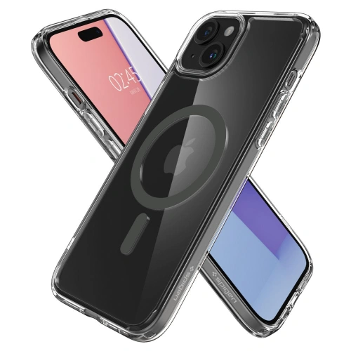 Kup Case Spigen Ultra Hybrid Mag MagSafe Apple iPhone 15 Graphit - SPN3063 - {ean13} - Sklep Home Screen