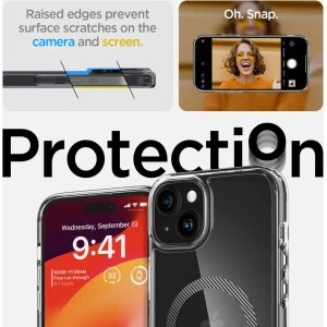 Etui Spigen Ultra Hybrid Mag MagSafe Apple iPhone 15 Carbon Fiber