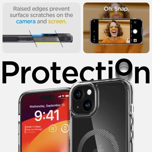 Kup Case Spigen Ultra Hybrid Mag MagSafe Apple iPhone 15 Carbonfaser - SPN3064 - {ean13} - Sklep Home Screen