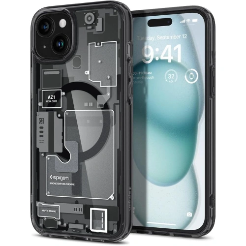 Kup Spigen Apple Husă Ultra Hybrid MagSafe iPhone 15 Zero One - SPN3065 - {ean13} - Sklep Home Screen