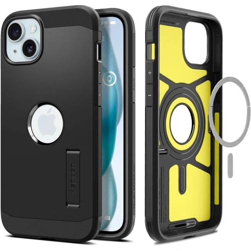 Kup Etui Spigen Tough Armor Mag MagSafe Apple iPhone 15 Fekete - SPN3066 - {ean13} - Sklep Home Screen