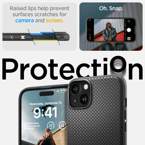 Kup Etui Spigen Mag Armor MagSafe Apple iPhone 15 Matt Fekete - SPN3067 - {ean13} - Sklep Home Screen