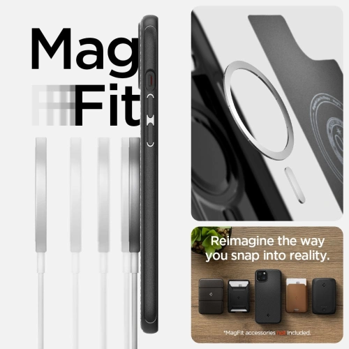 Kup Etui Spigen Mag Armor MagSafe Apple iPhone 15 Matt Fekete - SPN3067 - {ean13} - Sklep Home Screen