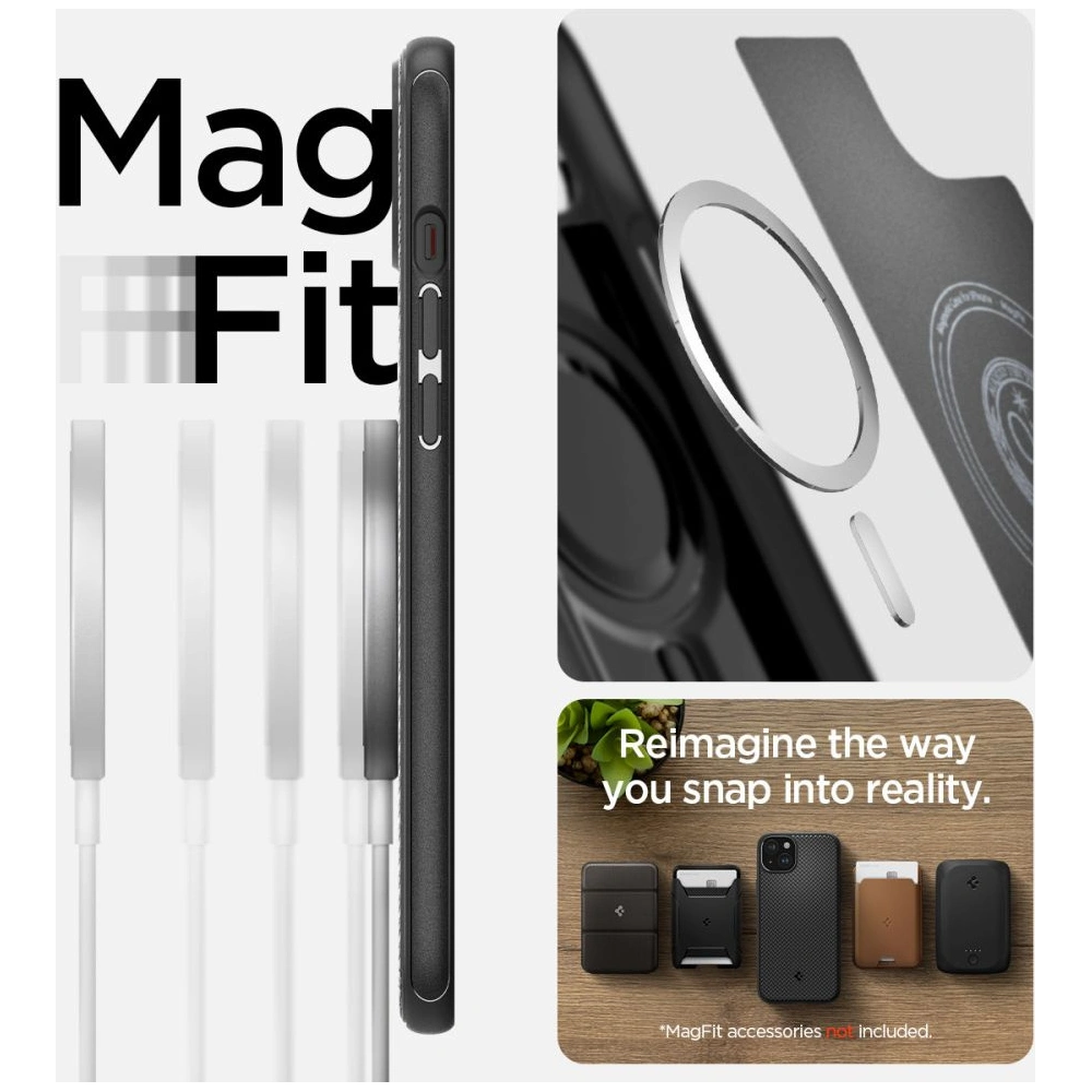 Etui Spigen Mag Armor MagSafe Apple iPhone 15 Matte Black