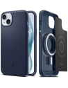 Spigen Apple Carcasă Mag Armor MagSafe iPhone 15 Albastru marin