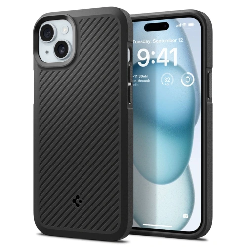 Kup Case Spigen Core Armor Apple iPhone 15 Matt Schwarz - SPN3069 - {ean13} - Sklep Home Screen