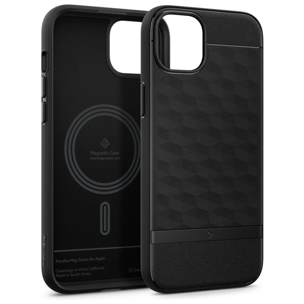 Etui Caseology Parallax Mag MagSafe Apple iPhone 15 Matte Black