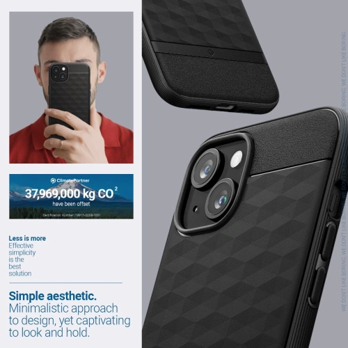 Kup Etui Caseology Parallax Mag MagSafe Apple iPhone 15 Matte Black - SPN3071 - {ean13} - Sklep Home Screen