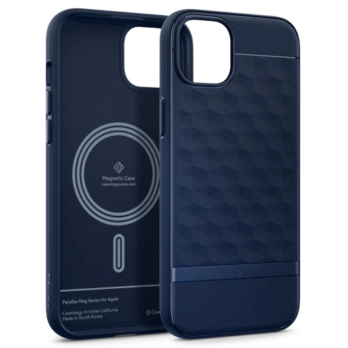 Kup Case Caseology Parallax Mag MagSafe Apple iPhone 15 Mitternachtsblau - SPN3072 - {ean13} - Sklep Home Screen