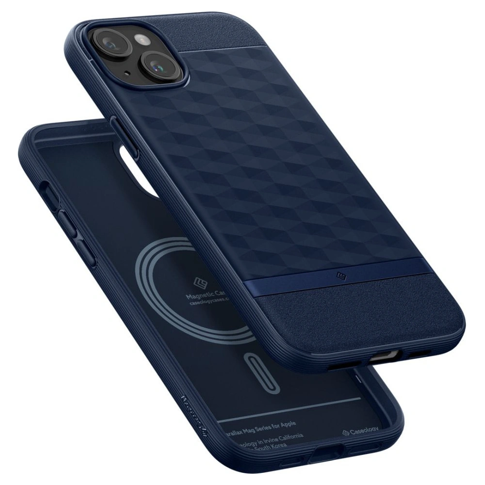 Etui Caseology Parallax Mag MagSafe Apple iPhone 15 Midnight Blue