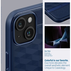 Etui Caseology Parallax Mag MagSafe Apple iPhone 15 Midnight Blue