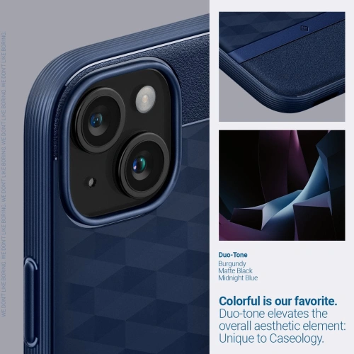 Kup Etui Caseology Parallax Mag MagSafe Apple iPhone 15 Éjféli Kék - SPN3072 - {ean13} - Sklep Home Screen