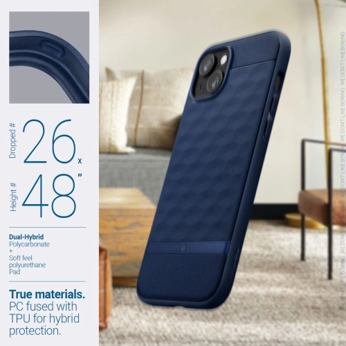 Kup Case Caseology Parallax Mag MagSafe Apple iPhone 15 Mitternachtsblau - SPN3072 - {ean13} - Sklep Home Screen