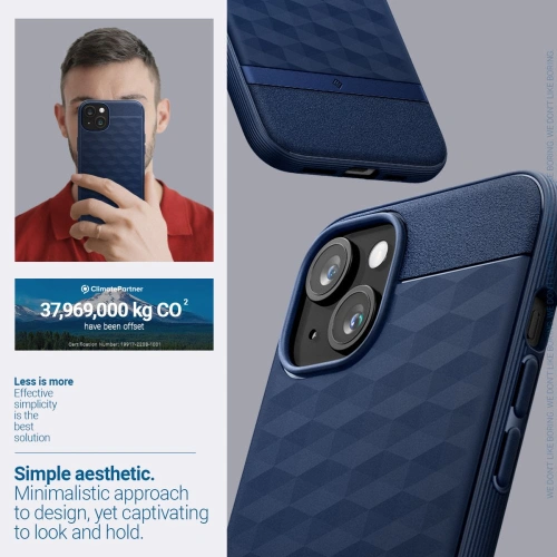 Kup Case Caseology Parallax Mag MagSafe Apple iPhone 15 Mitternachtsblau - SPN3072 - {ean13} - Sklep Home Screen