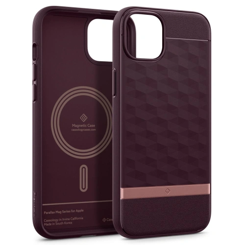 Kup Etui Caseology Parallax Mag MagSafe Apple iPhone 15 Bordeaux - SPN3073 - {ean13} - Sklep Home Screen