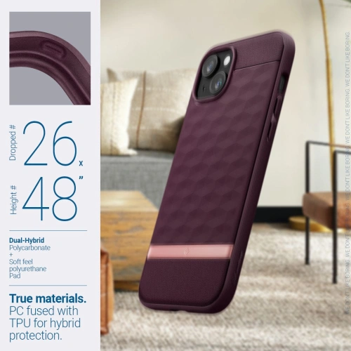 Kup Etui Caseology Parallax Mag MagSafe Apple iPhone 15 Burgundy - SPN3073 - {ean13} - Sklep Home Screen