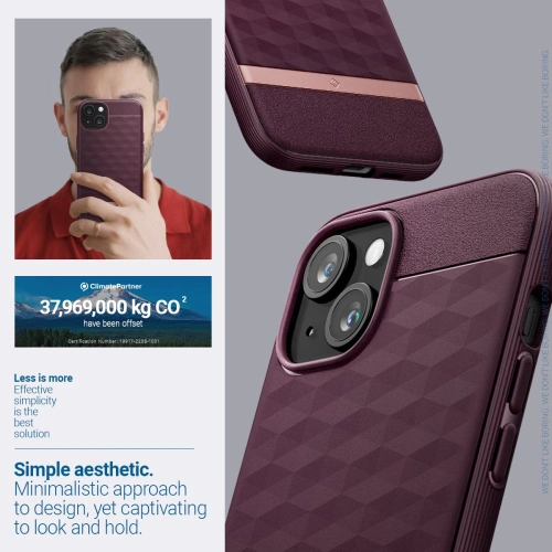 Kup Etui Caseology Parallax Mag MagSafe Apple iPhone 15 Bordeaux - SPN3073 - {ean13} - Sklep Home Screen