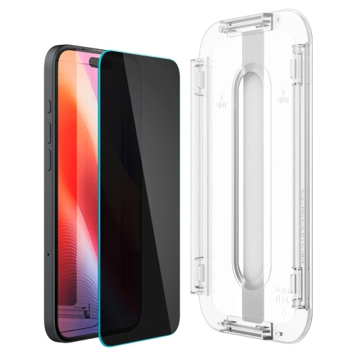 Kup Spigen GLAS.tR ez Fit Apple iPhone 15 / 16 Ochrana soukromí [2 PACK] - SPN3076 - {ean13} - Sklep Home Screen