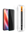 Kup Spigen GLAS.tR ez Fit Apple iPhone 15 / 16 Ochrana soukromí [2 PACK] - SPN3076 - {ean13} - Sklep Home Screen