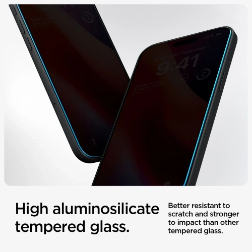 Kup Spigen GLAS.tR ez Fit Apple iPhone 15 / 16 Ochrana soukromí [2 PACK] - SPN3076 - {ean13} - Sklep Home Screen