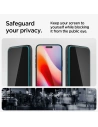Kup Spigen GLAS.tR ez Fit Apple iPhone 15 / 16 Adatvédelmi [2 PACK] - SPN3076 - {ean13} - Sklep Home Screen