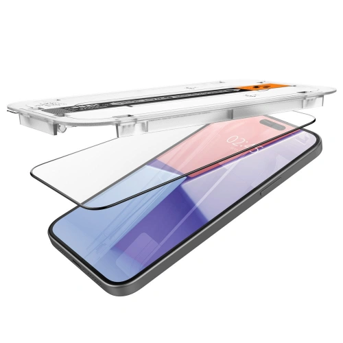 Kup Gehärtetes Glas Spigen GLAS.tR ez Fit FC Apple iPhone 15 Plus / 14 Plus Schwarz - SPN3081 - {ean13} - Sklep Home Screen