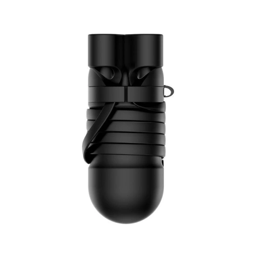 Buy Baseus Apple AirPods Protective Case with Earphone Strap Black - BSU372BLK - {ean13} - Home Screen Store Europe