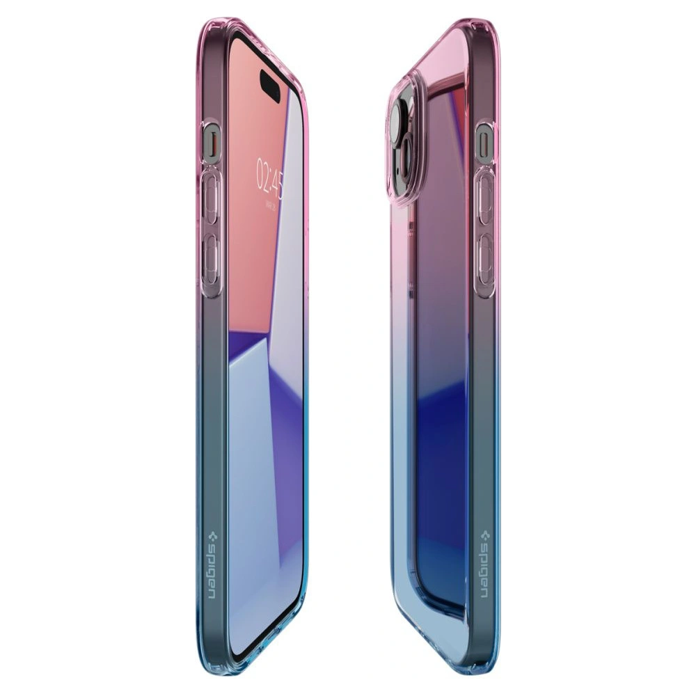 Etui Spigen Liquid Crystal Apple iPhone 15 Gradation Pink