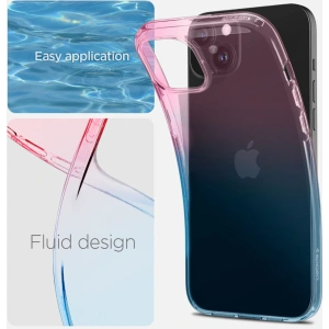 Etui Spigen Liquid Crystal Apple iPhone 15 Gradation Pink