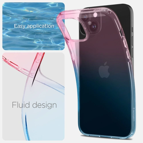 Kup Etui Spigen Liquid Crystal Apple iPhone 15 Gradation Pink - SPN3082 - {ean13} - Sklep Home Screen