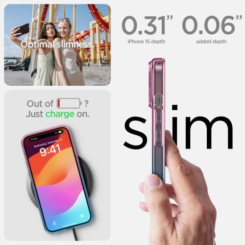 Buy Spigen Liquid Crystal Apple iPhone 15 Gradation Pink - SPN3082 - {ean13} - Home Screen Store Europe