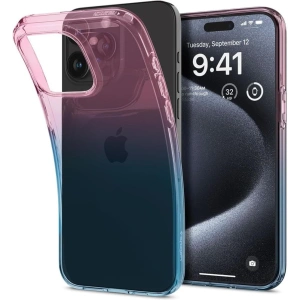 Etui Spigen Liquid Crystal Apple iPhone 15 Pro Gradation Pink