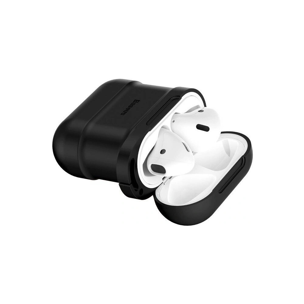 Etui ochronne na słuchawki Apple AirPods Baseus - czarne