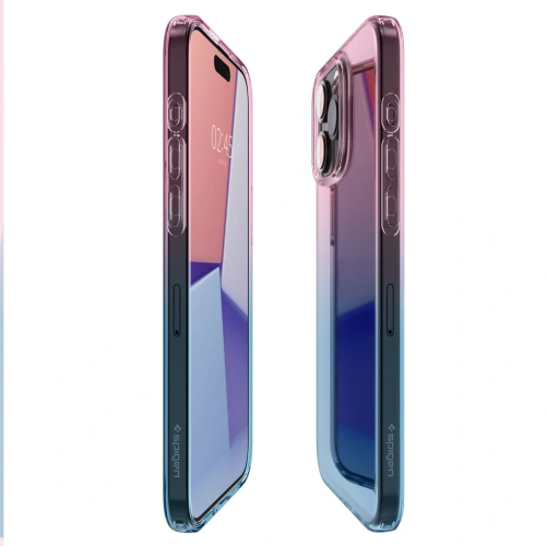 Kup Spigen Apple Carcasă Liquid Crystal iPhone 15 Pro Gradation Roz - SPN3083 - {ean13} - Sklep Home Screen