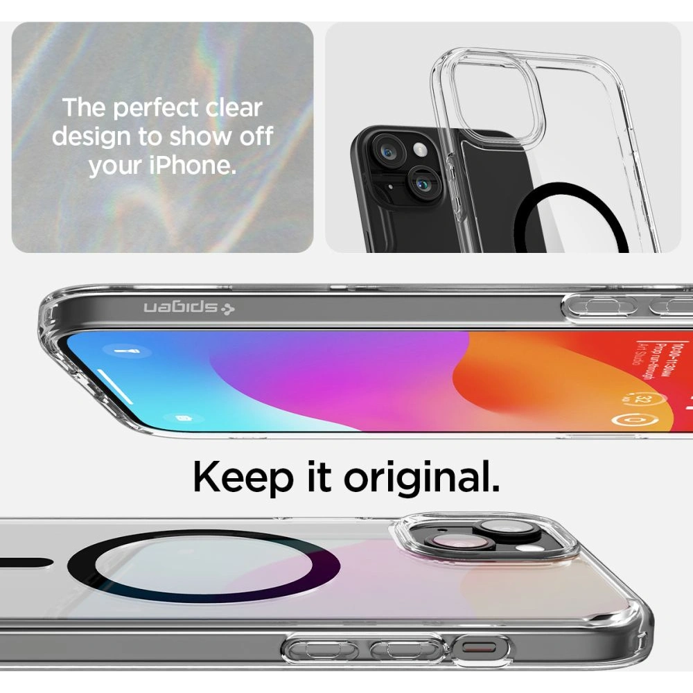 Etui Spigen Ultra Hybrid Mag MagSafe Apple iPhone 15 Plus / 14 Plus Black